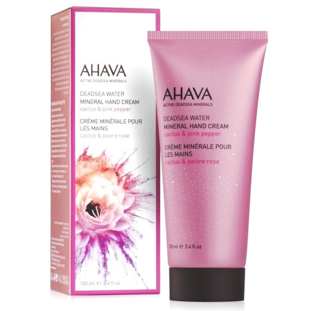 AHAVA Cactus & Pink Pepper Mineral Hand Cream  100ml